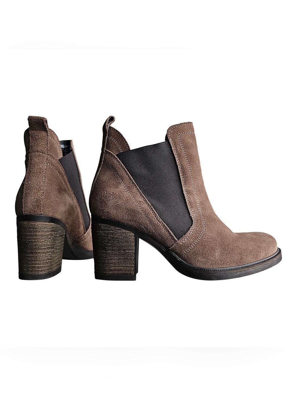 NEW BOS & CO. Bellini Suede Chelsea Boot Sz 36